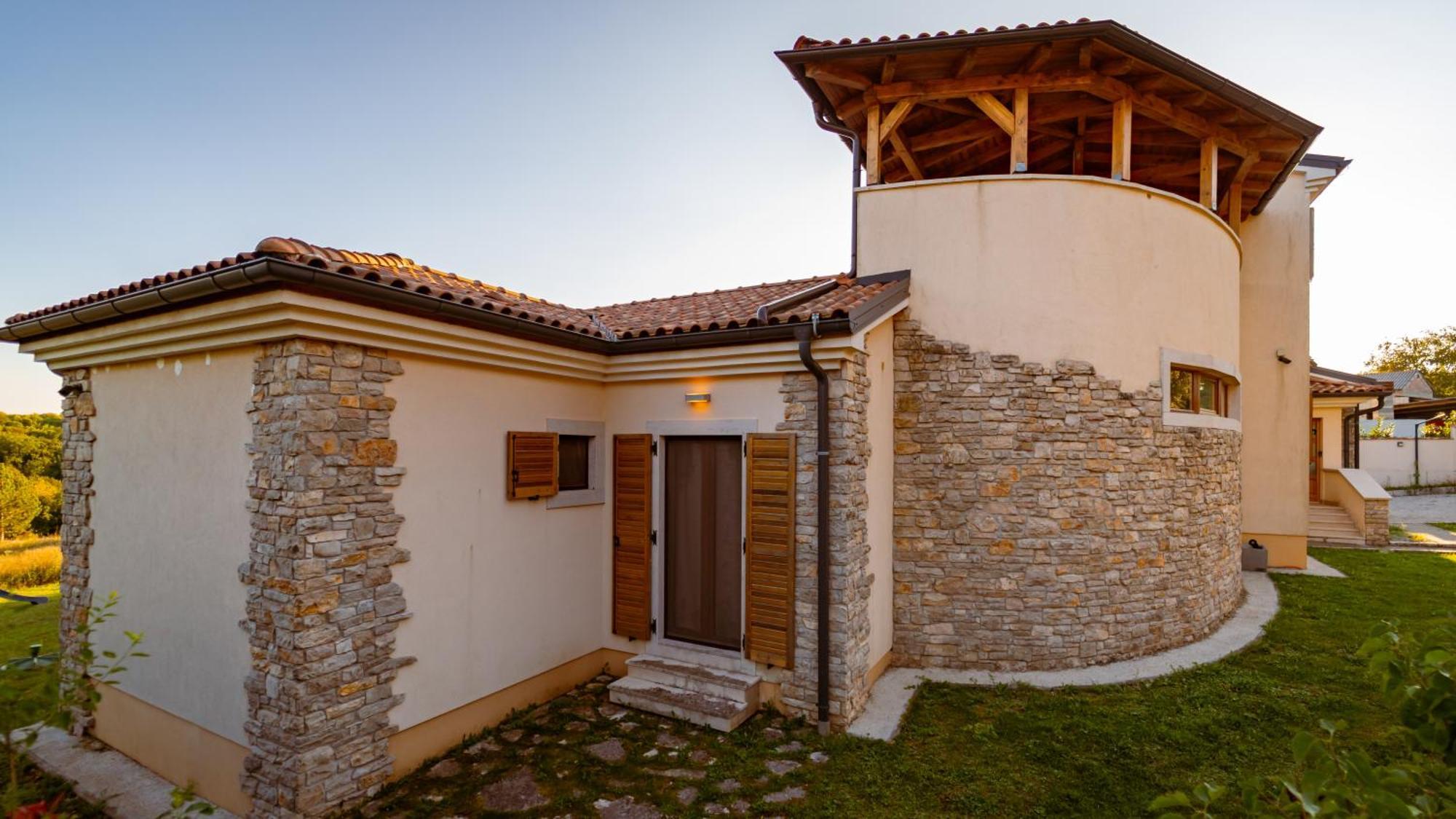 Villa Arton Heated Swimming-Pool Žminj Exterior foto