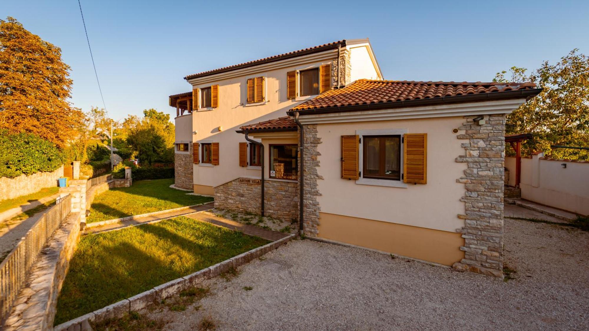 Villa Arton Heated Swimming-Pool Žminj Exterior foto