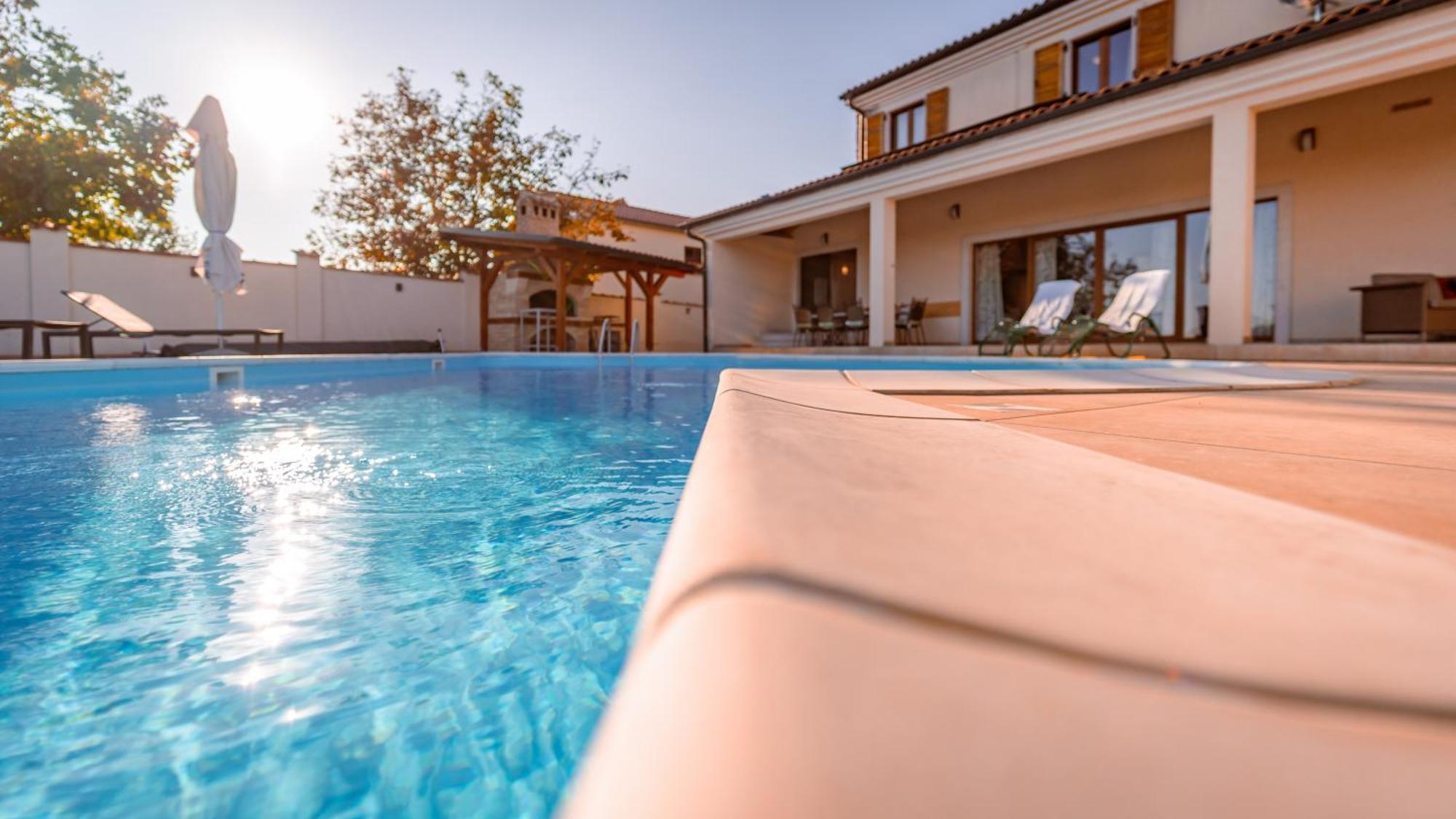 Villa Arton Heated Swimming-Pool Žminj Exterior foto
